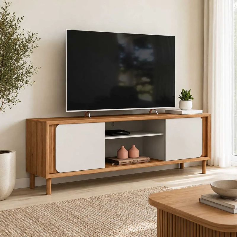 RACK BELEM TV 75 CINAMOMO GRIS - 1