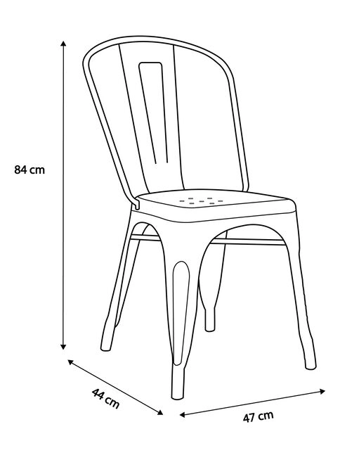SILLAS TODODESCUENTO TOLIX MINT PACK 4 COMEDOR EVENTO RESTAURANT - 4