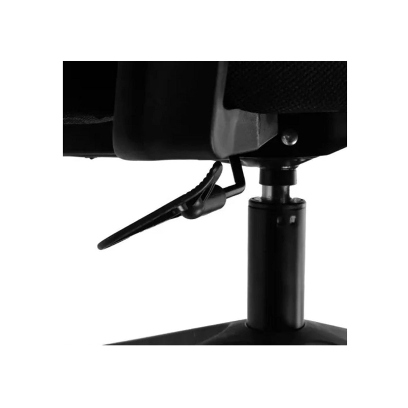 SILLA DE ESCRITORIO NEGRA, OFICINA, AJUSTABLES - 6