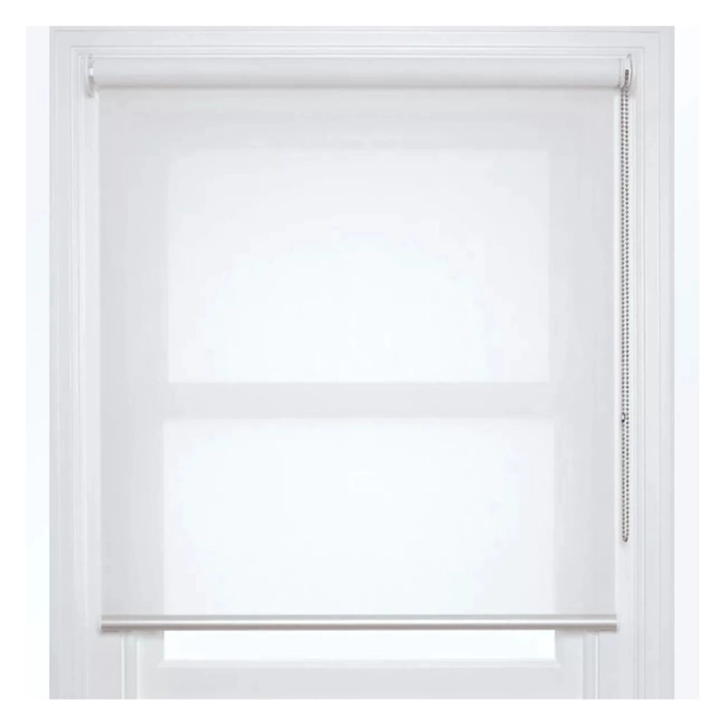 CORTINA ROLLER SUNSCREEN 120X120CM - BLANCA - 5
