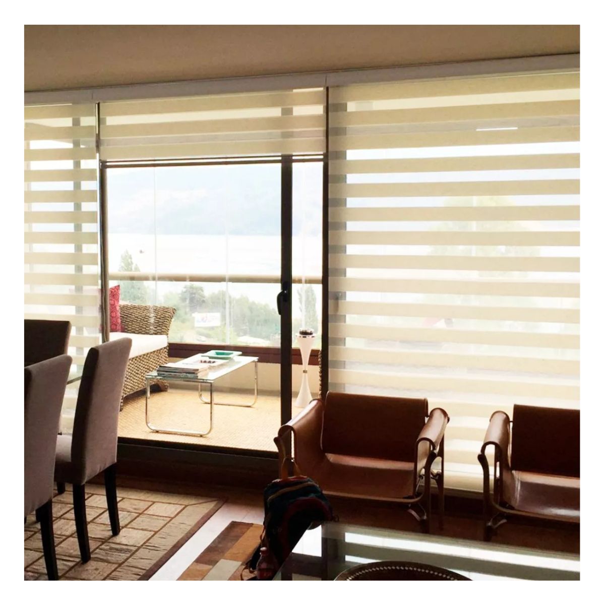 CORTINA ROLLER ZEBRA 105X240CM - LINO - 5