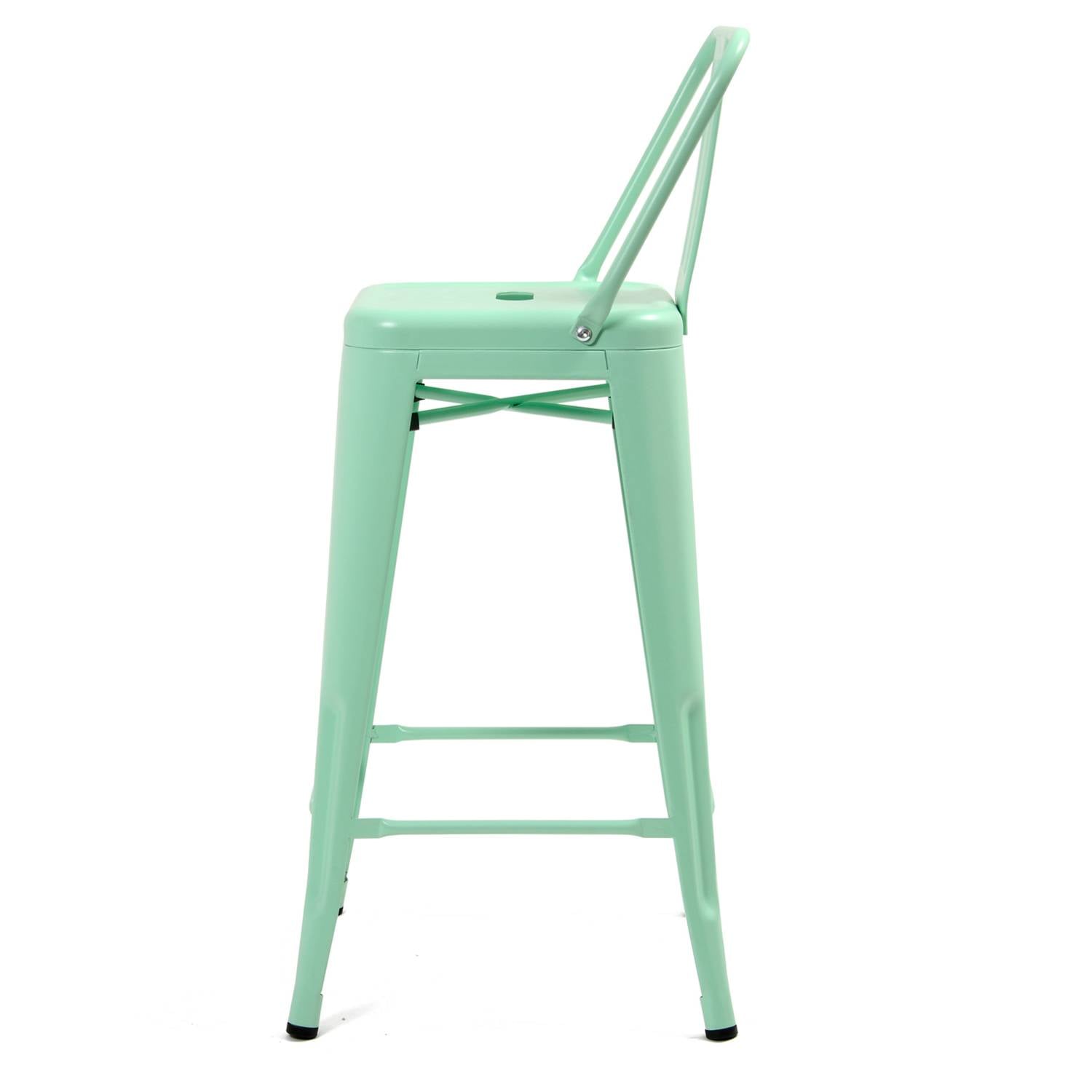 PISOS TODODESCUENTO TOLIX MENTA PACK 4 RESPALDO BAJO 77CM - 5