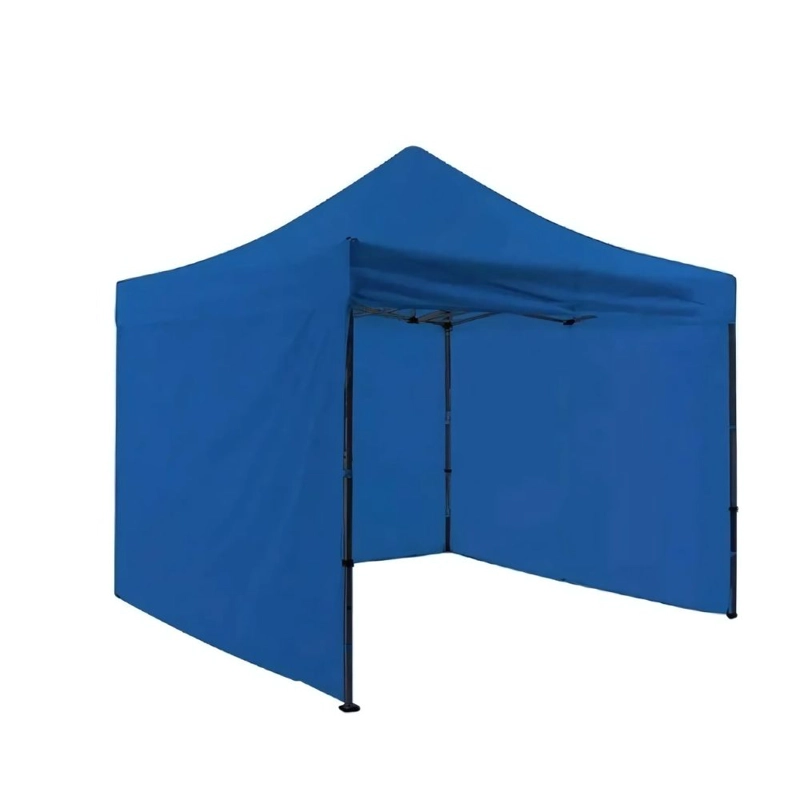 TOLDO AZUL CON PARED 3X3 - 3