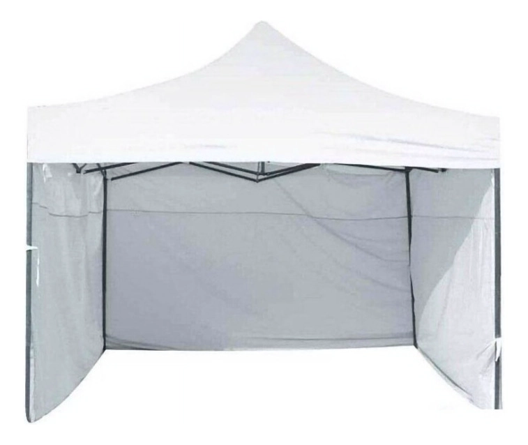 TOLDO BLANCO CON PARED 3X3 - 1