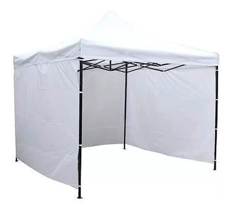 TOLDO BLANCO CON PARED 3X3 - 2