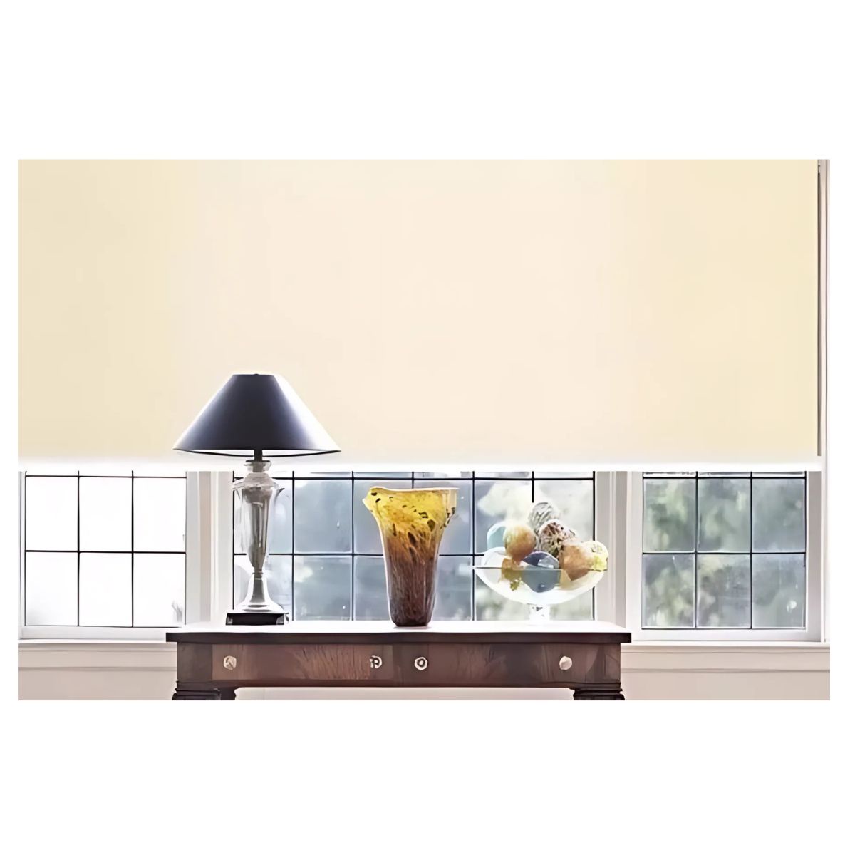 CORTINA ROLLER BLACKOUT 240X240CM COLOR BEIGE - 4