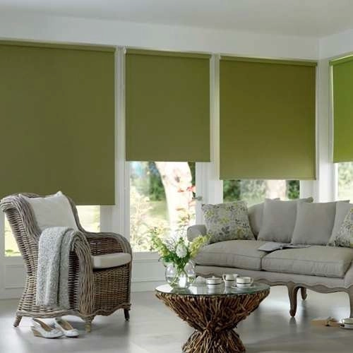 CORTINA ROLLER BLACKOUT COLOR PISTACHO 150X240, - 2