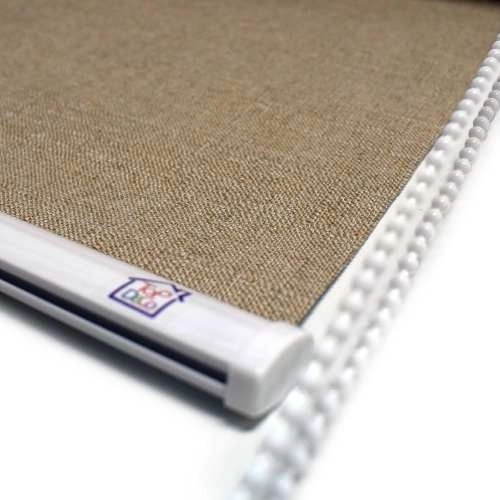 CORTINA ROLLER BLACKOUT TEXTURA 60X240CM - CAFE - 3