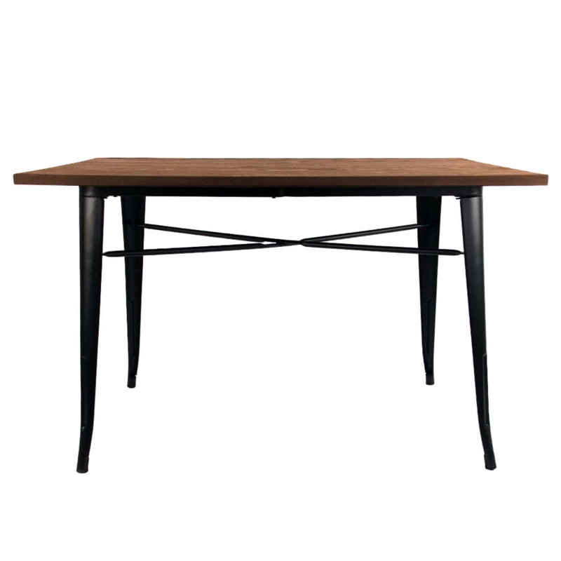 MESA TODODESCUENTO RECTANGULAR TOLIX 120X60CM BAR PUB MUEBLE DISEÑO MADERA - 2