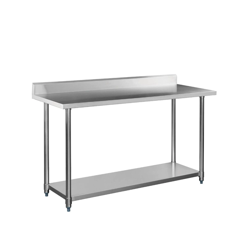 MESON CENTRAL ACERO INOX 150CM NEGOCIO, BOZZO - 1
