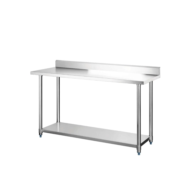 MESON CENTRAL ACERO INOX 150CM NEGOCIO, BOZZO - 2
