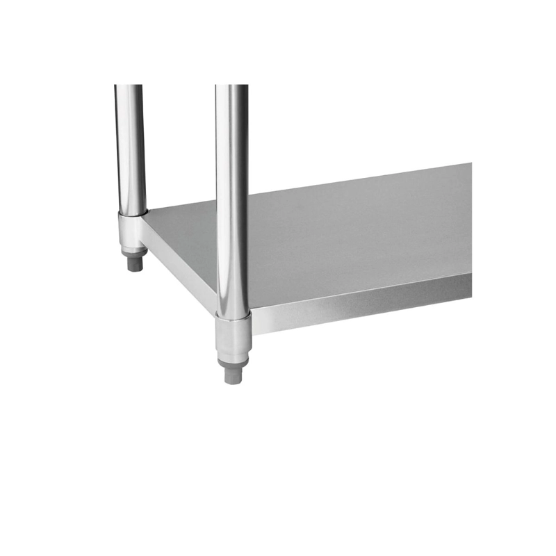 MESON CENTRAL ACERO INOX 150CM NEGOCIO, BOZZO - 5