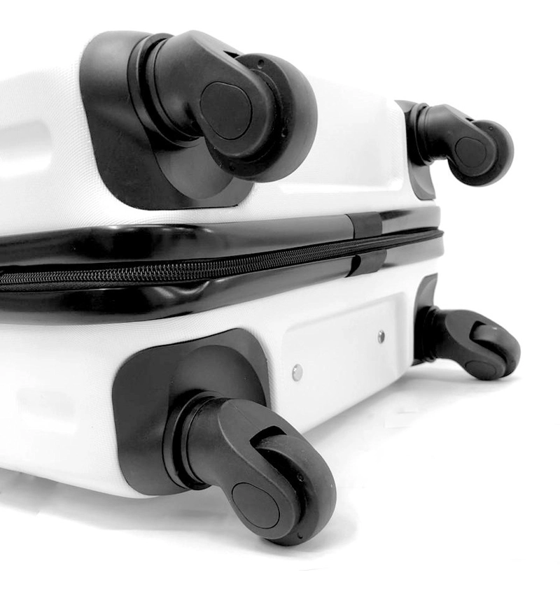 SET 3 MALETAS ABS RUEDAS 360° MEDIDAS ESTANDAR TODODESCUENTO - 6