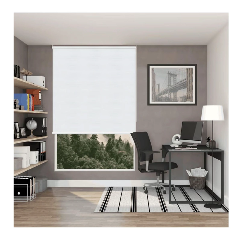 CORTINA ROLLER SCREEN 105X240CM- BLANCA - 4