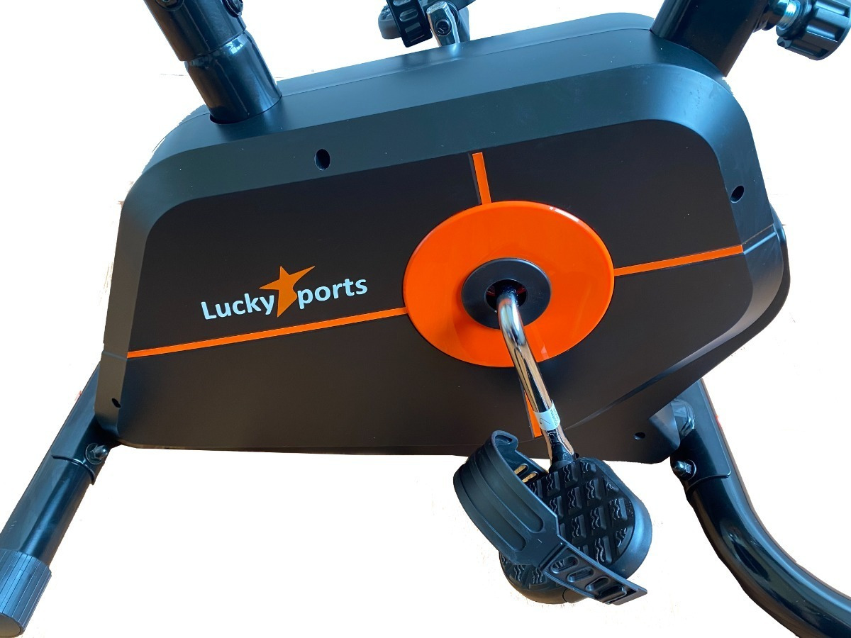 BICICLETA SPINNING MAGNETICA FLYWHEEL 4KG- LUCKY SPORTS - 2