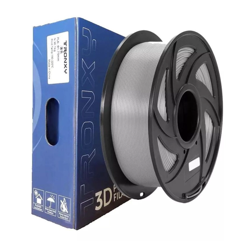 FILAMENTO TRONXY PETG PLATA - 1