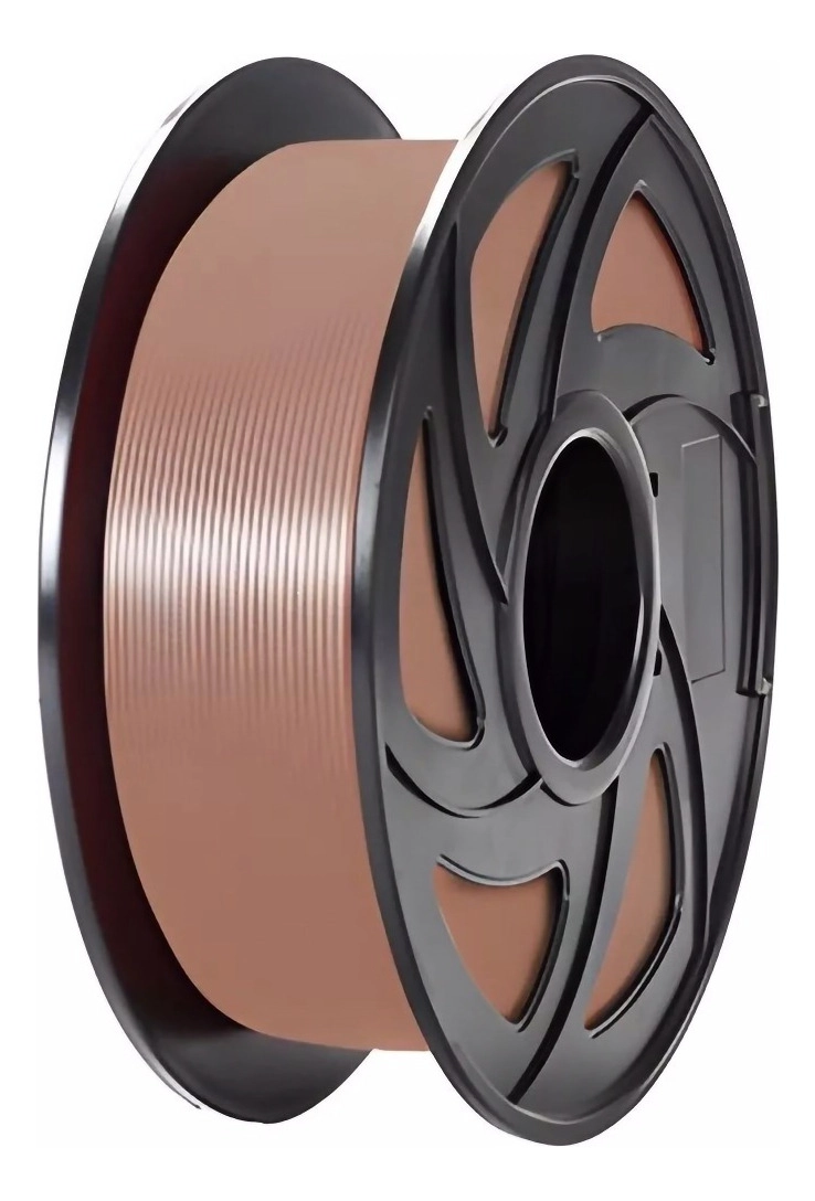 FILAMENTO 3D TRONXY PLA + DE 1.75MM Y 1KG PLATA - 1