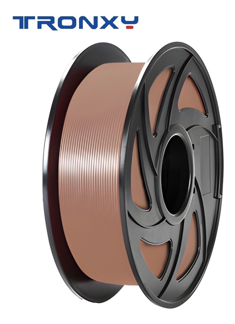FILAMENTO 3D TRONXY PLA + DE 1.75MM Y 1KG PLATA - 2