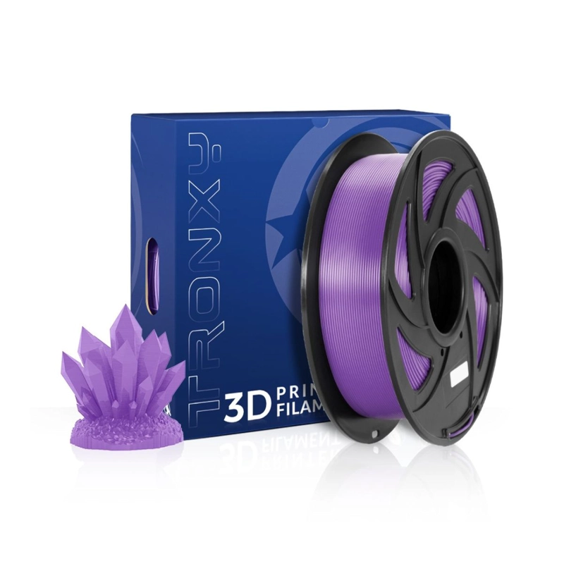 FILAMENTO 3D TRONXY PLA + DE 1.75MM Y 1KG- MORADO - 2