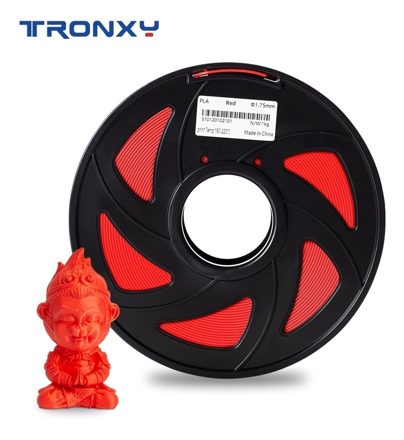 FILAMENTO 3D TRONXY 1KG PLA+ DE 1.75MM Y ORO - 2