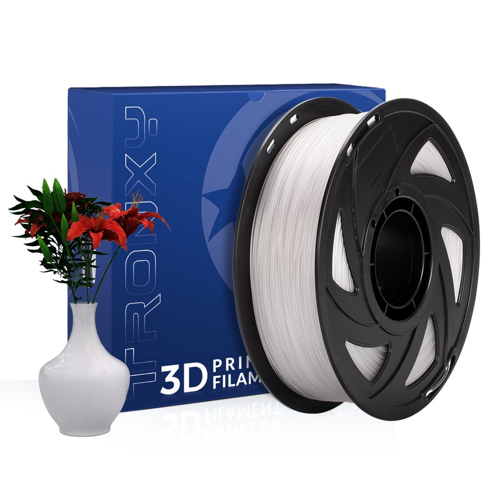 FILAMENTO 3D TRONXY 1KG PETG DE 1.75MM Y BLANCO - 2