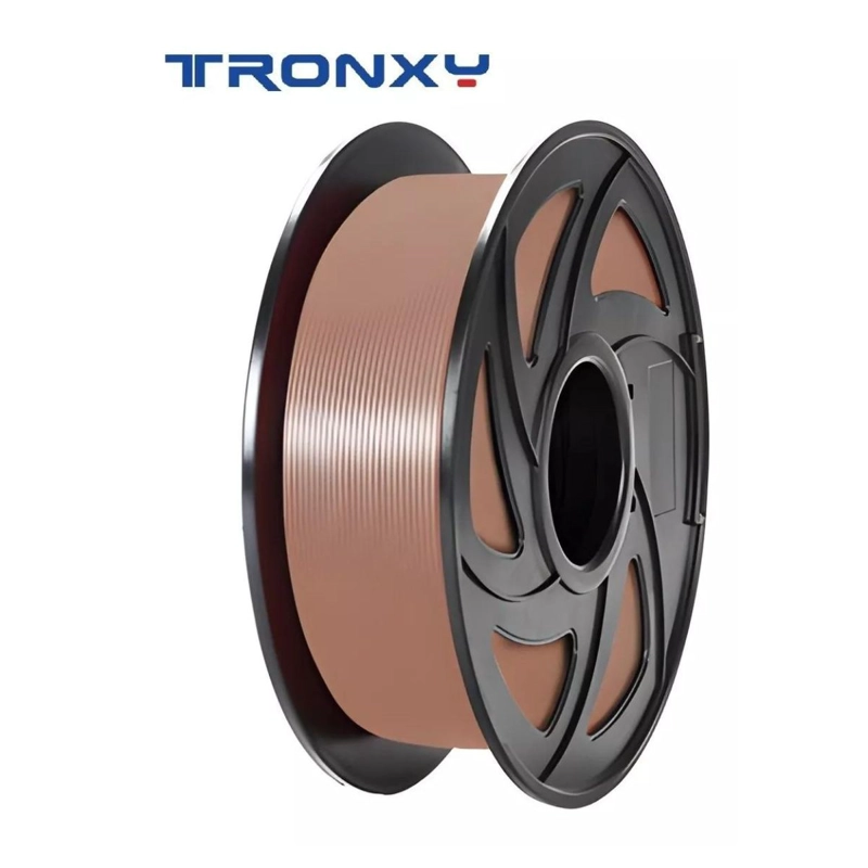 FILAMENTO 3D TRONXY PLA + DE 1.75MM Y 1KG- MARRON - 2