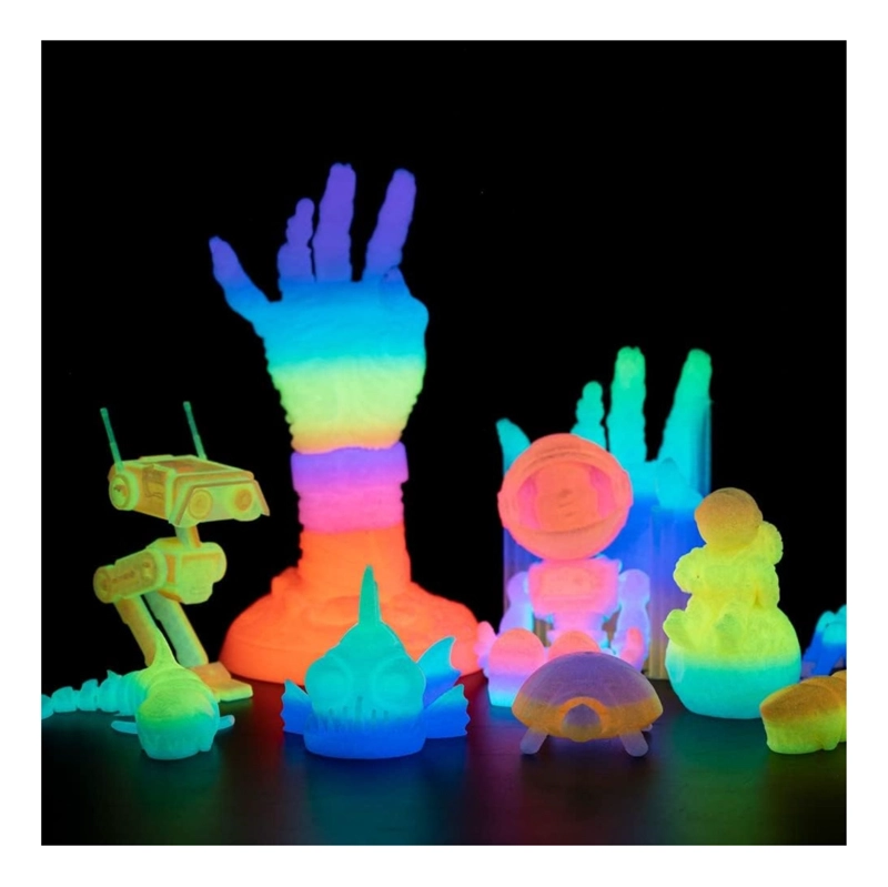 FILAMENTO TRONXY PLA+ GLOW ARCOIRIS - 3