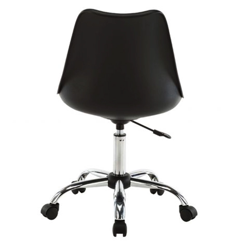 SILLA TULIP DE ESCRITORIO, OFICINA- NEGRA - 4