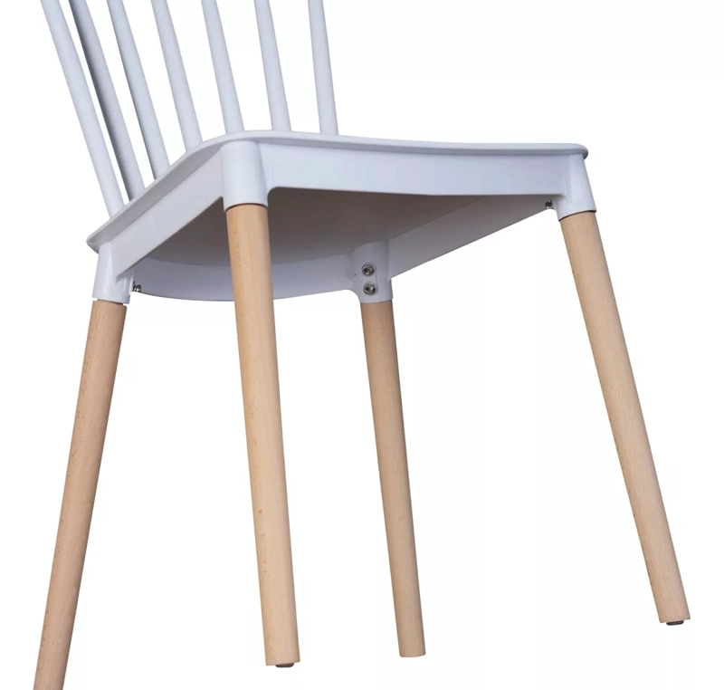 PACK BOZZO WINDSOR BLANCO 4 SILLAS COMEDOR TERRAZA RESTAURANT - 2