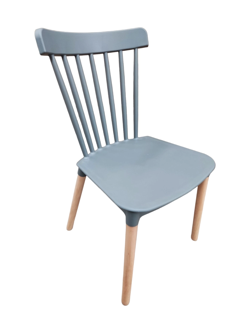 PACK 4 SILLAS TODODESCUENTO GRIS WINDSOR - 1