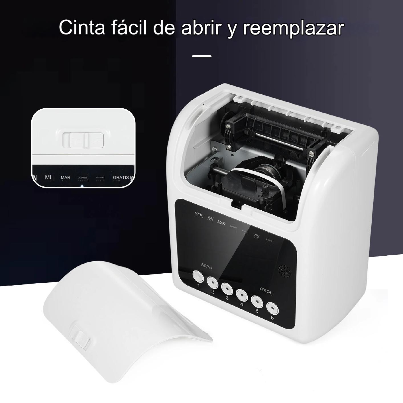 RELOJ CONTROL DE ASISTENCIA TODODESCUENTO CON TARJETERO + 100 TARJETAS - 3