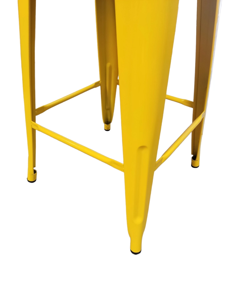 PACK ACERO AMARILLO 4 PISOS TAURETES TOLIX 66 CM ALTURA DEPARTAMENTO - 2