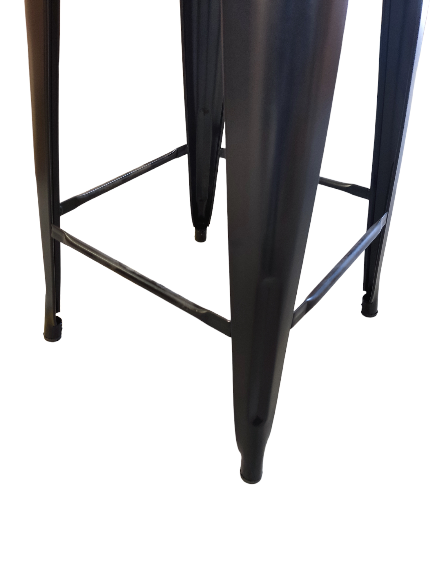 Pack 4 Pisos Tauretes Tolix 66 Cm Altura Departamento/ Negro / TodoDescuento - 2