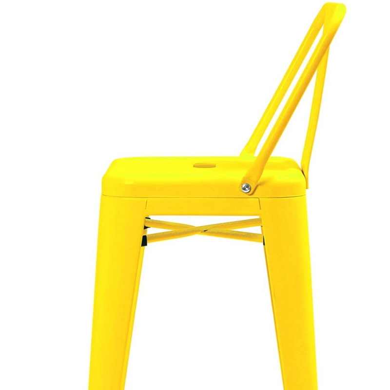 PACK TODODESCUENTO TOLIX 66CM AMARILLO 4 PISOS RESPALDO BAJO - 2