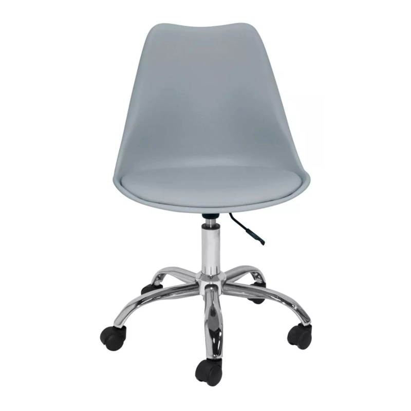 SILLA TULIP DE ESCRITORIO, OFICINA- GRIS - 2