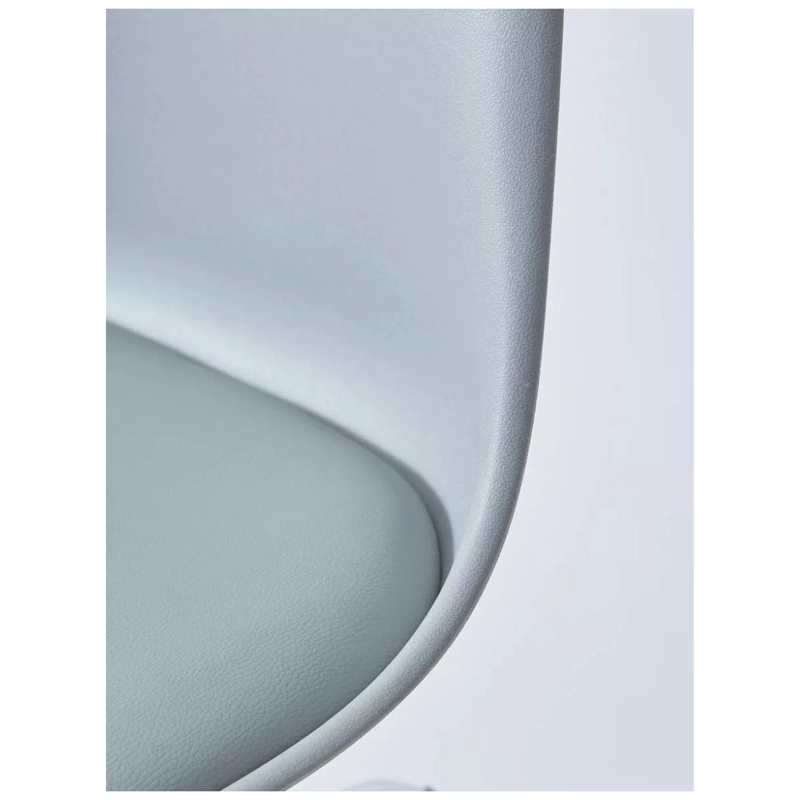SILLA TULIP DE ESCRITORIO, OFICINA- GRIS - 5