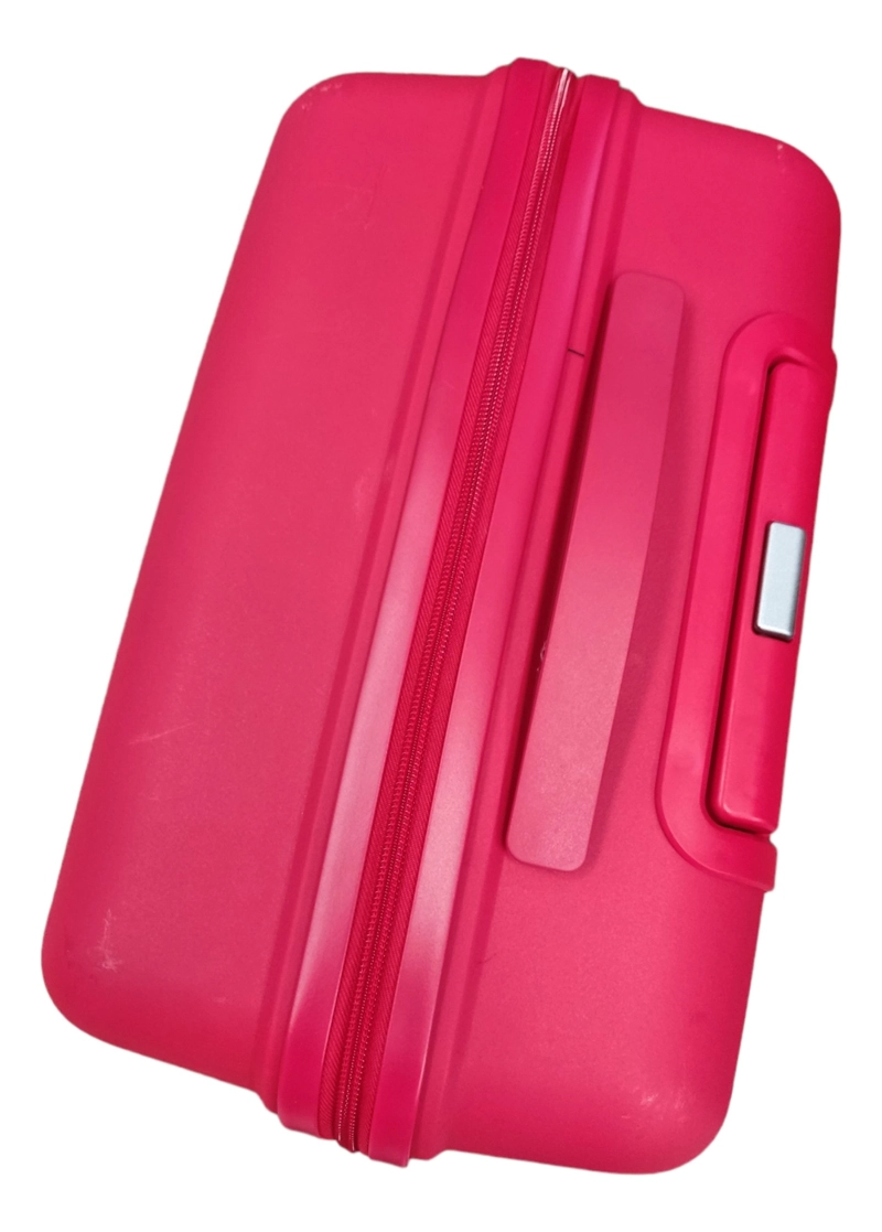 SET 3 MALETAS ABS RUEDAS 360° ROJO - 7