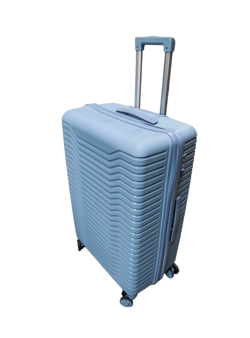 SET 3 MALETAS ABS RUEDAS 360° Azul Humo - 5