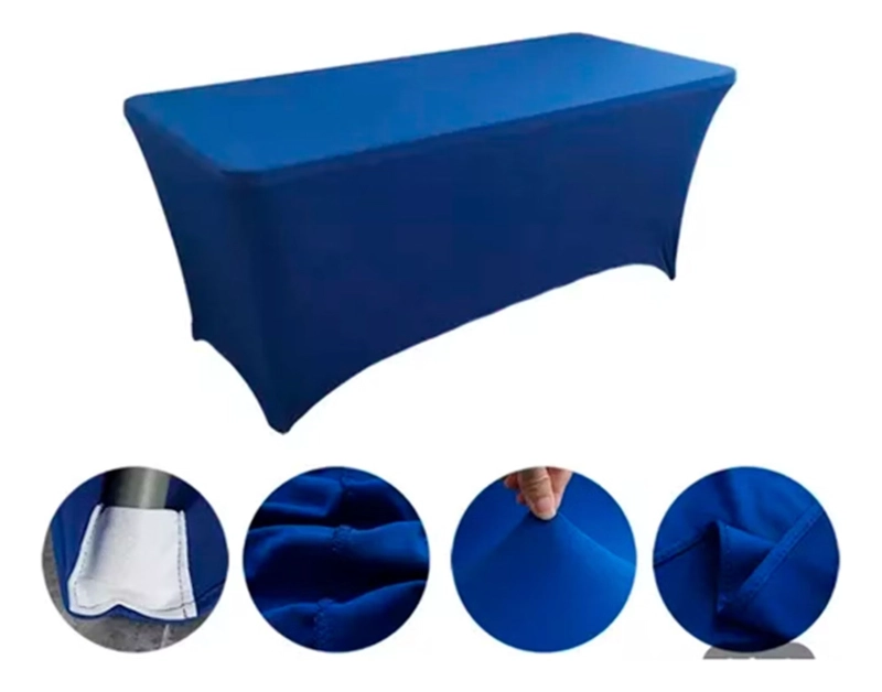 MANTEL SPANDEX AZUL - 2