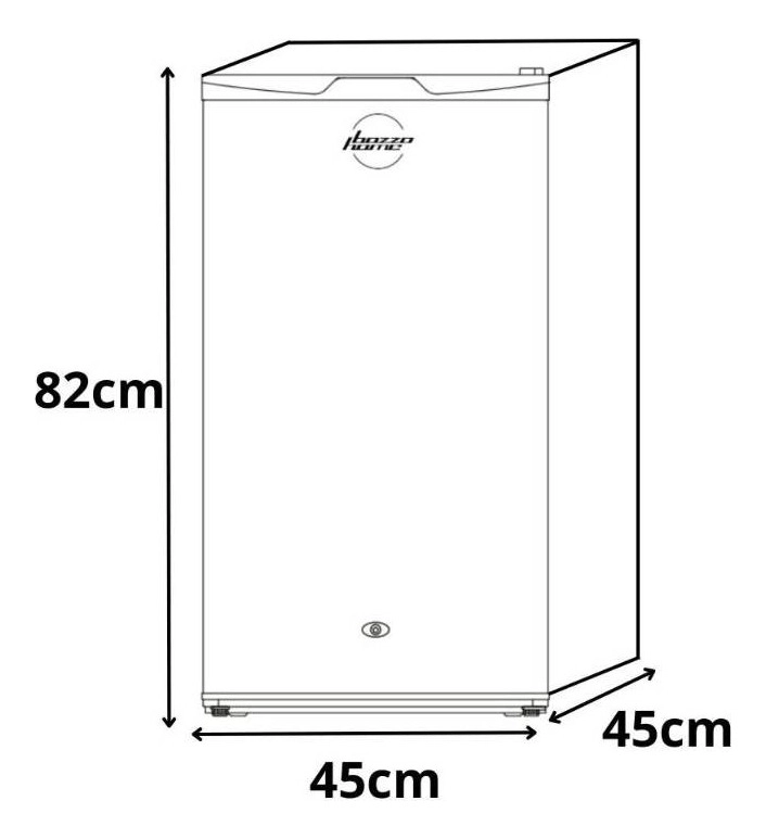 FRIGOBAR TODODESCUENTO FV90 85 L RETRO - 6