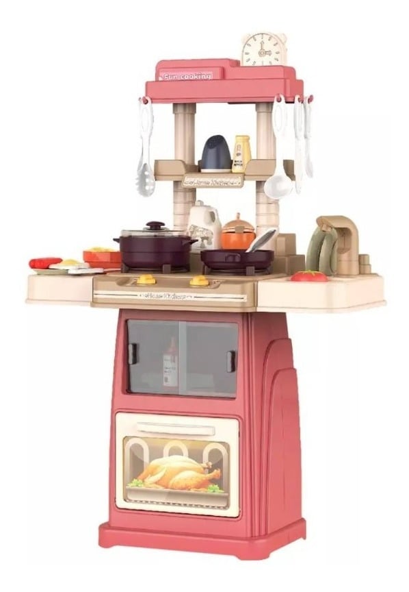 SET TODODESCUENTO JUEGO DE COCINA SONIDO Y LUZ 47 PIEZAS JUEGOS DE ROL - 1