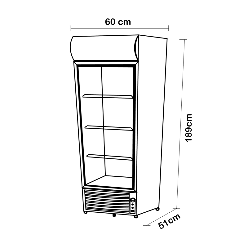 VISICOOLER TODODESCUENTO FRÍO ESTÁTICO LE-400 - 4