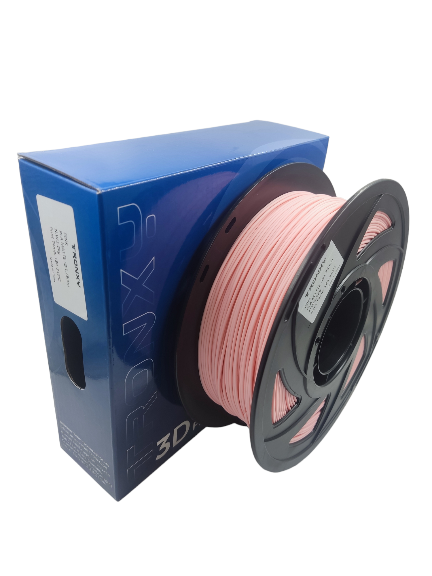 FILAMENTO 3D TRONXY 1 KG PLA MATE DE 1.75 Y ROSADO - 2