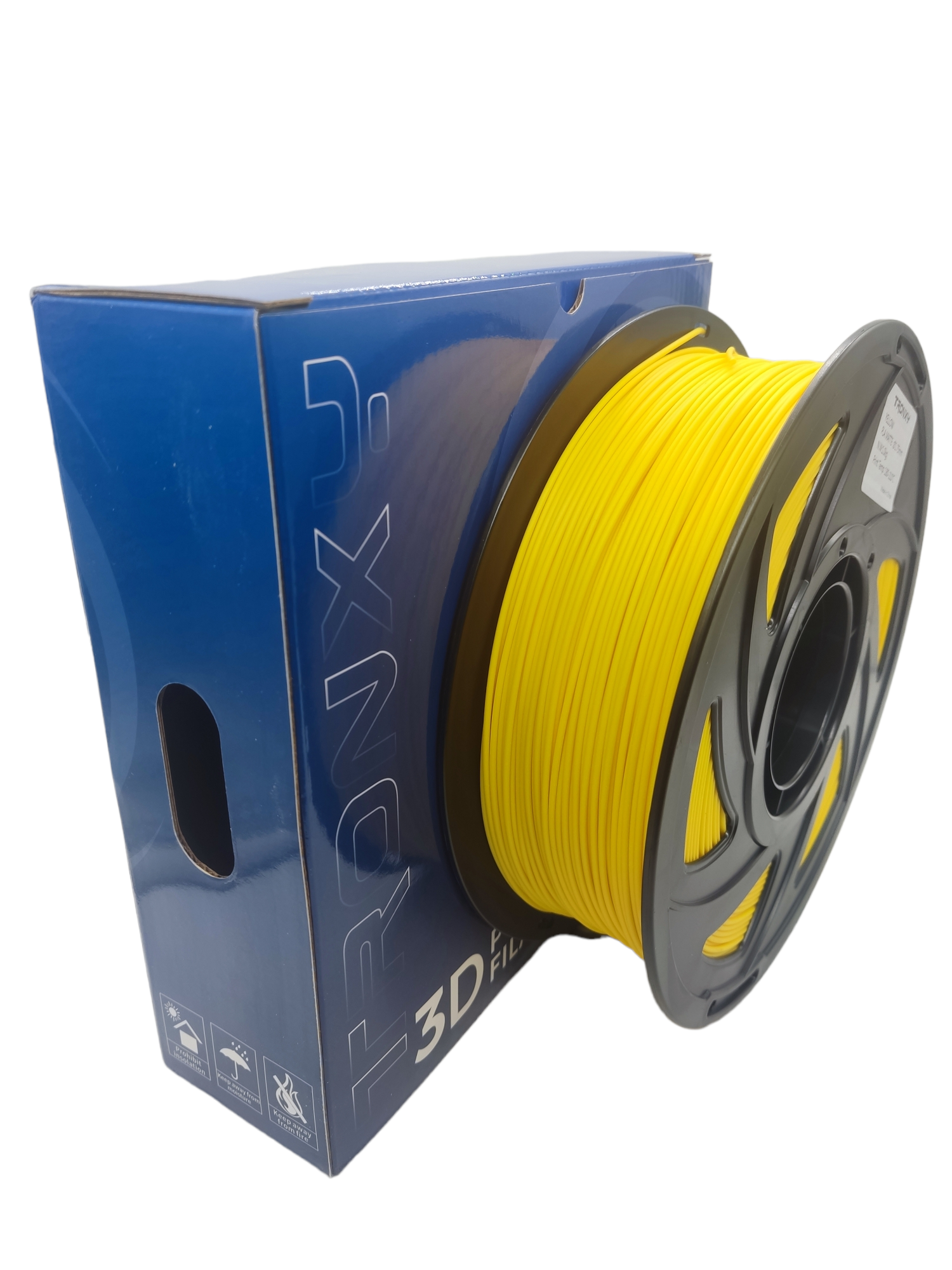 FILAMENTO 3D TRONXY 1 KG PLA MATE DE 1.75 Y AMARILLO - 3
