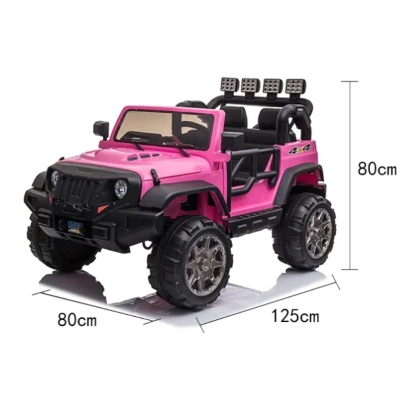 AUTO ELE CTRICO OFF ROAD- ROSADO - 4