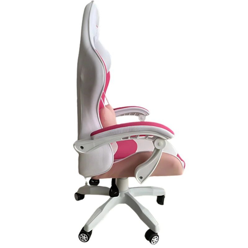 SILLA GAMER CORAZON ROSADO - 4