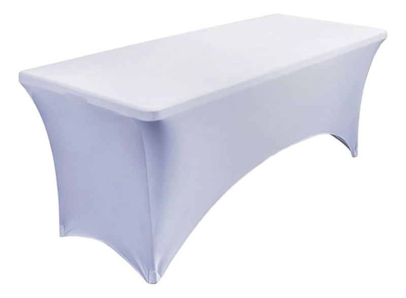 MANTEL SPANDEX BLANCO - 2