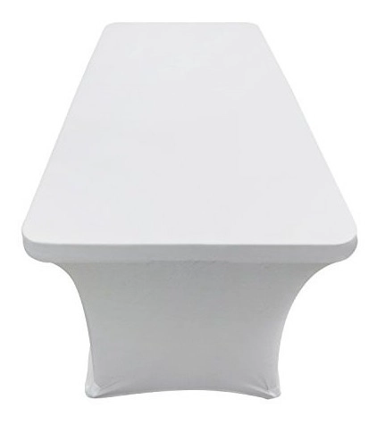 MANTEL SPANDEX BLANCO - 3
