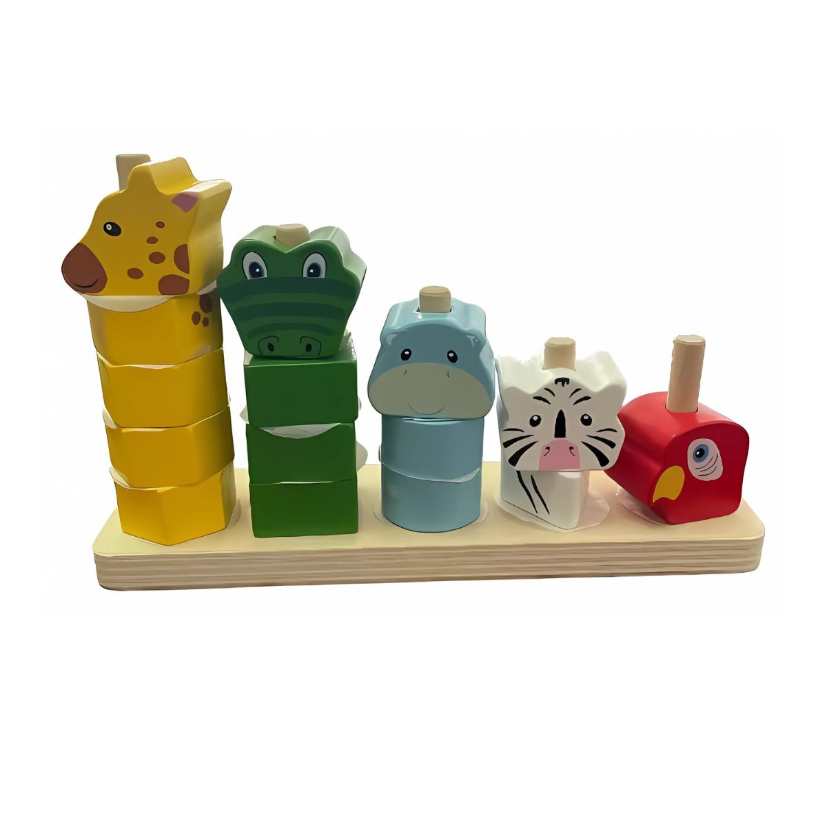 JUEGO DE ENCAJE Y MOTRICIDAD FINA TODODESCUENTO PARA NIÑOS EN MADERA - 7