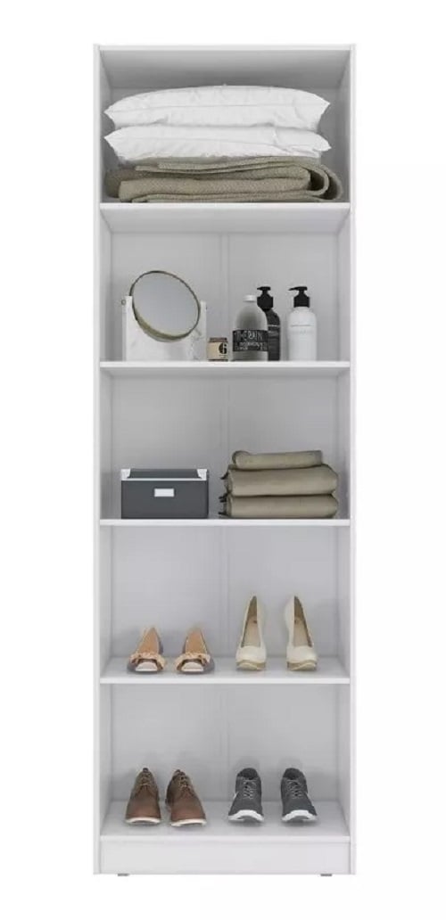 ESTANTE TODODESCUENTO MUEBLE MULTIUSO 2 PUERTAS COCINA LAVANDERIA CAFÉ CREMA - 5